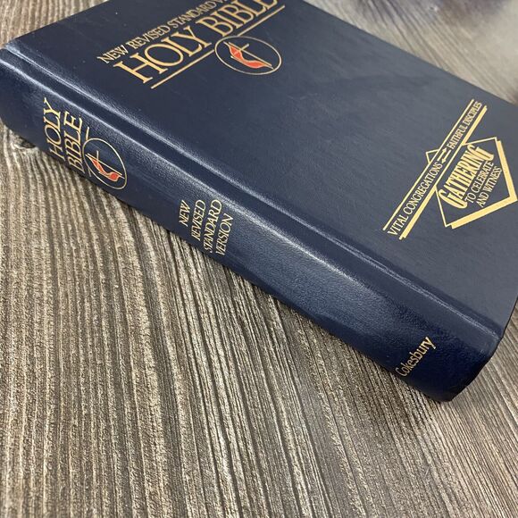 COKESBURY NRSV PEW UNITED METHODIST EDITION BIBLE 1990 - Hardcover - Picture 3 of 8